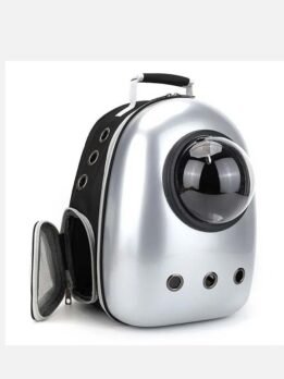 Star Silver Upgraded Side Opening Pet Cat Backpack 103-45012 www.chinagmt.com