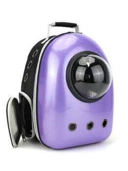 Purple upgraded side opening cat backpack 103-45014 www.chinagmt.com