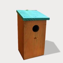 Wooden bird house,nest and cage size 12x 12x 23cm 06-0008 www.chinagmt.com