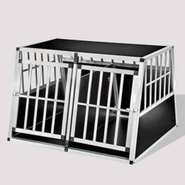 Large Double Door Dog cage With Separate board 06-0778 www.chinagmt.com
