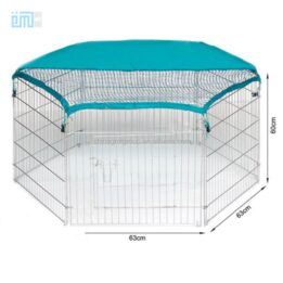 Large Playpen Large Size Folding Removable Stainless Steel Dog Cage Kennel 06-0112 www.chinagmt.com