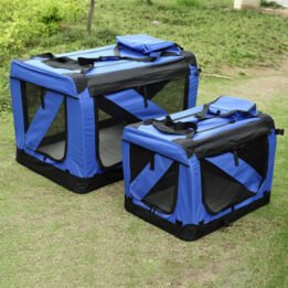 Blue Large Dog Travel Bag Waterproof Oxford Cloth Pet Carrier Bag www.chinagmt.com