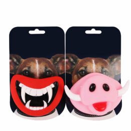 Squeak Chewing Funny Teeth Pig Nose Joke Prank Custom Vinyl Toy Pet Teething Toys For Halloween Toy www.chinagmt.com