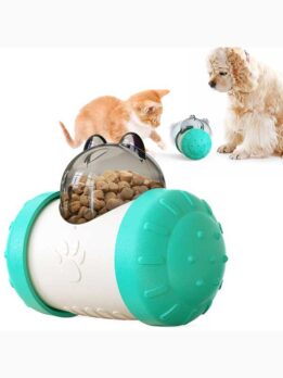 Wholesale Self-Balancing Bear Treat Dispenser Toy for Cats/Dogs