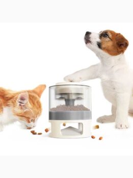 Wholesale Interactive Slow Feeder Bowl for Dogs & Cats with Snack Dispenser, Puzzle Toy