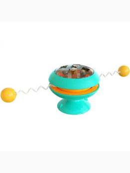 Wholesale Interactive Spinning Top Cat Toy with Mint Balls & Springs