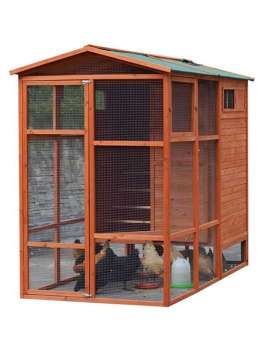Best Seller Extra Large Pet Cage Hen House Outdoor Large Wood Chicken Coop Wholesale OEM Best Seller Extra Large Pet Cage Hen House Outdoor Large Wood Chicken Coop for 15 -20 Chickens 104-2501