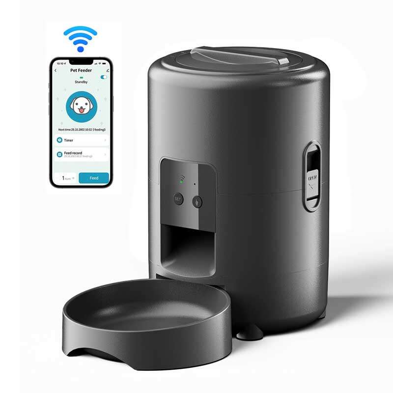 Wholeasle Amazon food feeder double meal feeder pet smart feeder