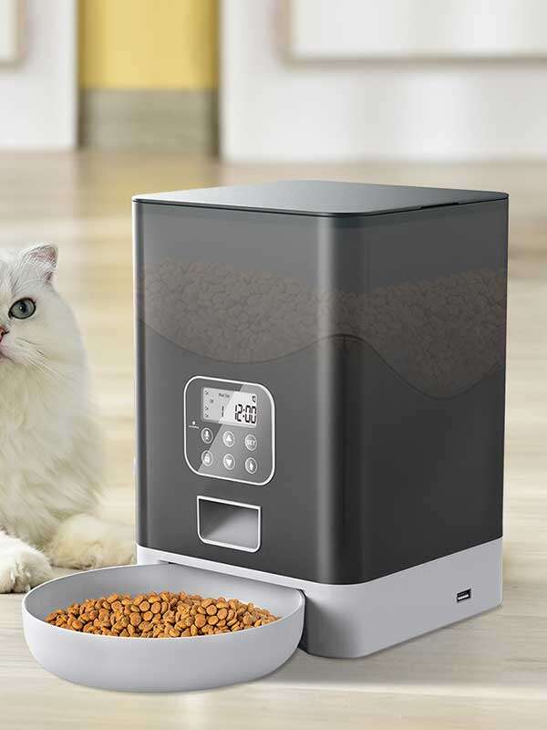 Pet Factory OEM Wholesale 3L 4LBlue Deep Gray Yellow Cyan Crystal Stone APP Remote Pet Dog Cat Smart Feeder 131-23511 Pet Products Factory, OEM Manufacturer, Supplier, Agent www.chinagmt.com Factory Wholesale 3L 4L Crystal APP Remote Pet Dog Cat Smart Feeder