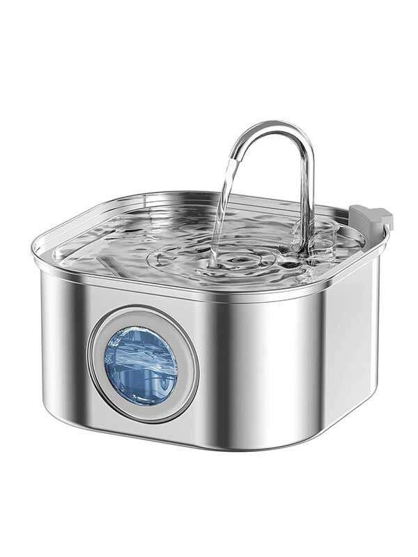 Wholesale 3.2L Stainless Steel Pet Water Dispenser Cat Water Feeder Dog Water Dispenser 120-3322 Pet Products Factory, OEM Manufacturer, Supplier, Agent www.chinagmt.com OEM ODM Wholesale stainless steel pet cat dog water dispenser Fountain